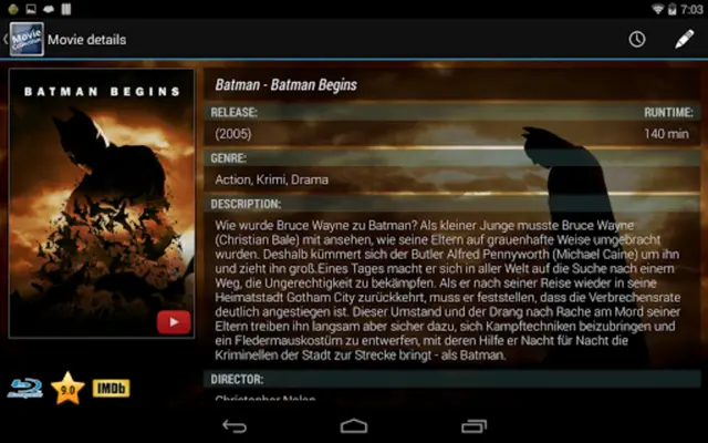 Movie Collection android App screenshot 3